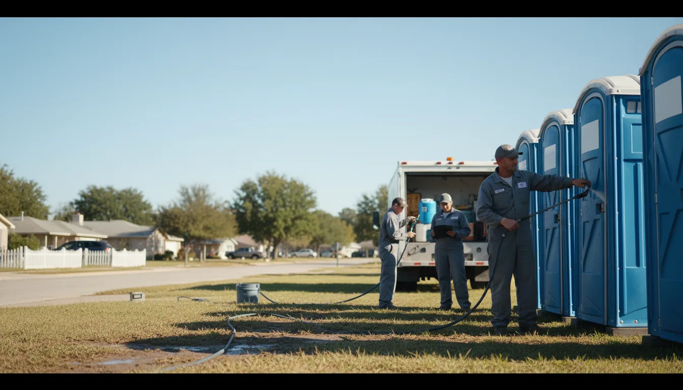 Long-Term Portable Toilet Rental in Pratts, VA near me